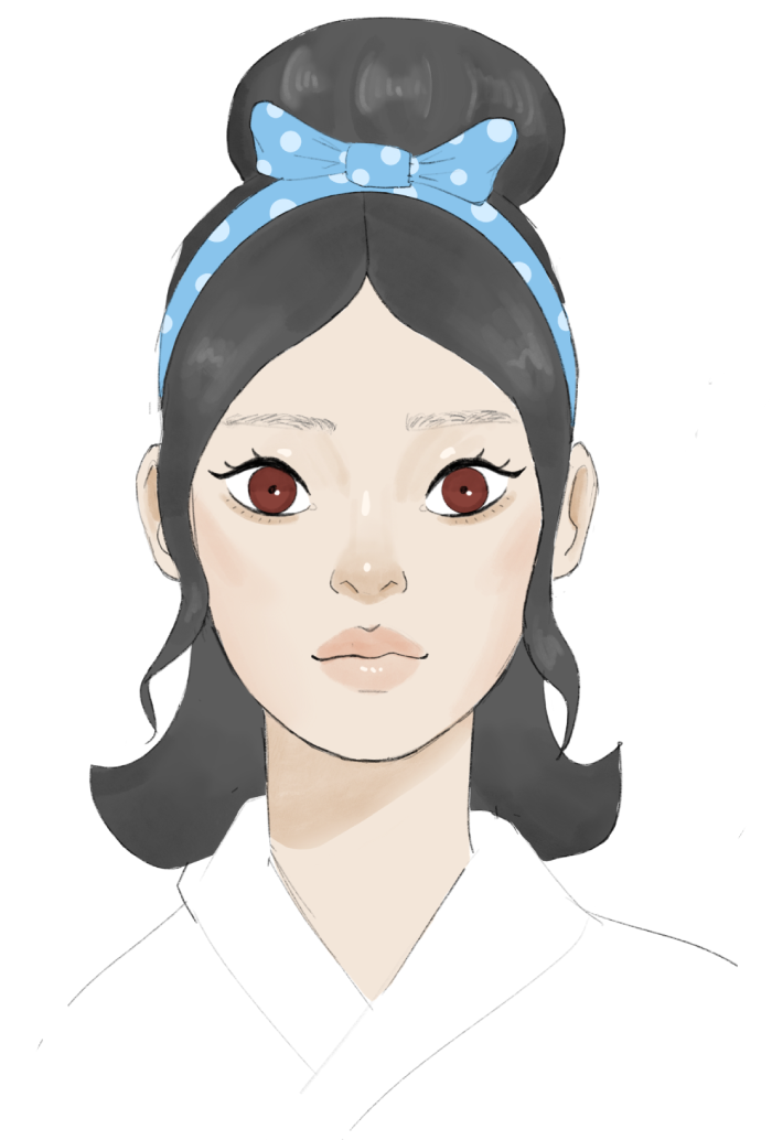 digital portrait; procreate and ipad