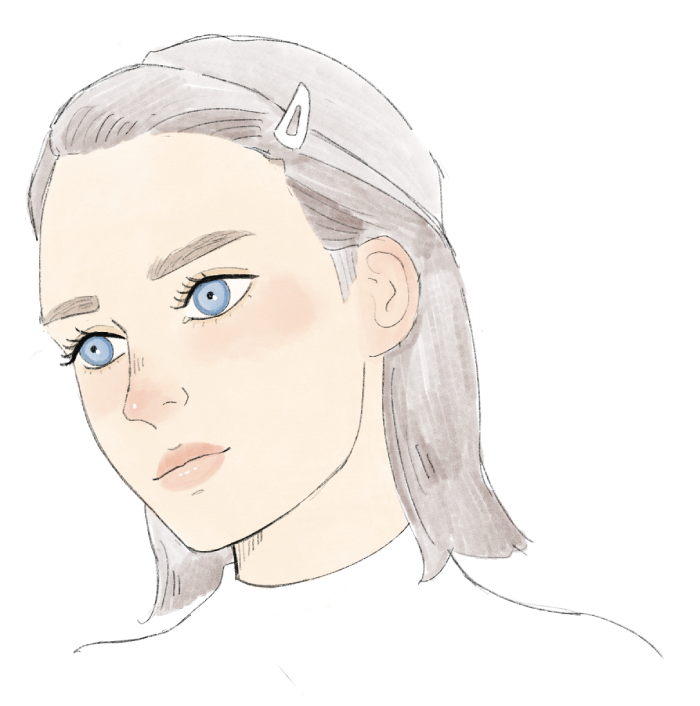 digital portrait; procreate and ipad