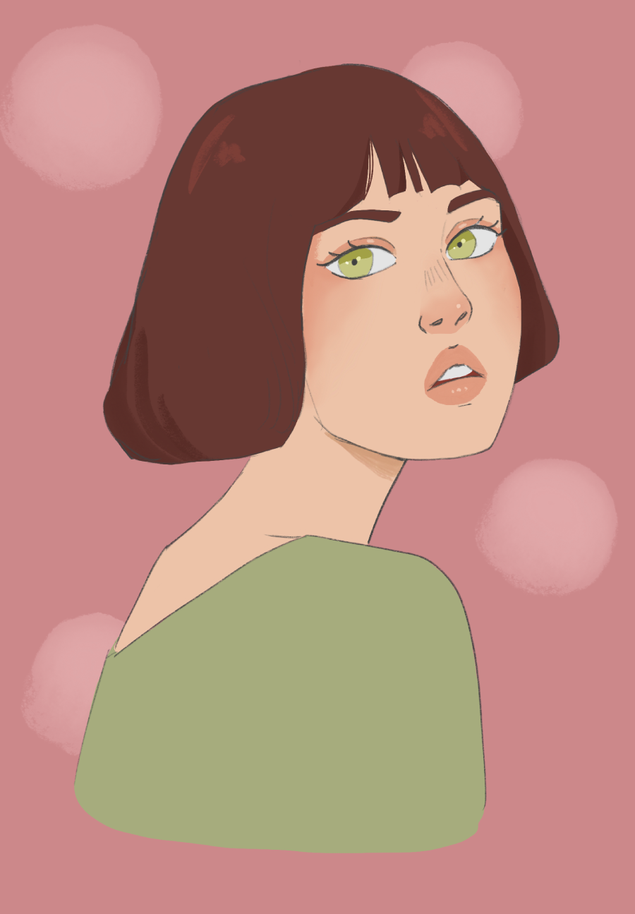 digital portrait; procreate and ipad