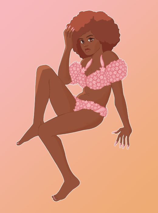 sza illustration; procreate and ipad